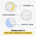Crème hydratante visage à la vitamine C Olay, crème éclaircissante pour femmes, hydratation instantanée, unifie le teint, réduit les taches brunes et l'hyperpigmentation, soin éclatant pour la peau - Niacinamide, acide lactique, 50 ml